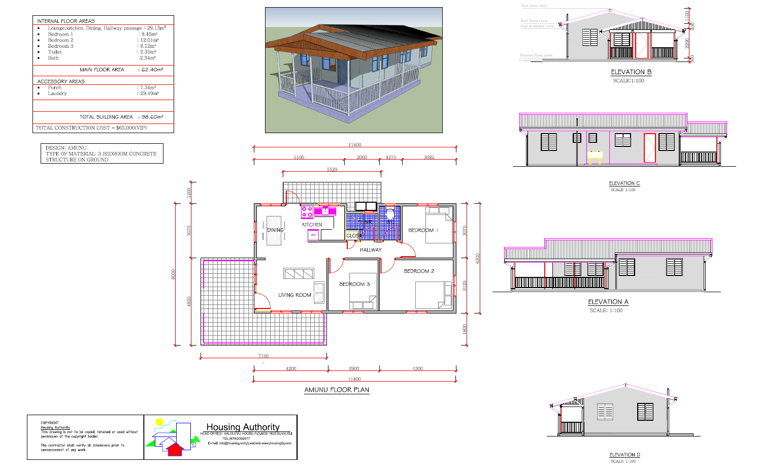 Amunu Design Housing Authority Of Fiji